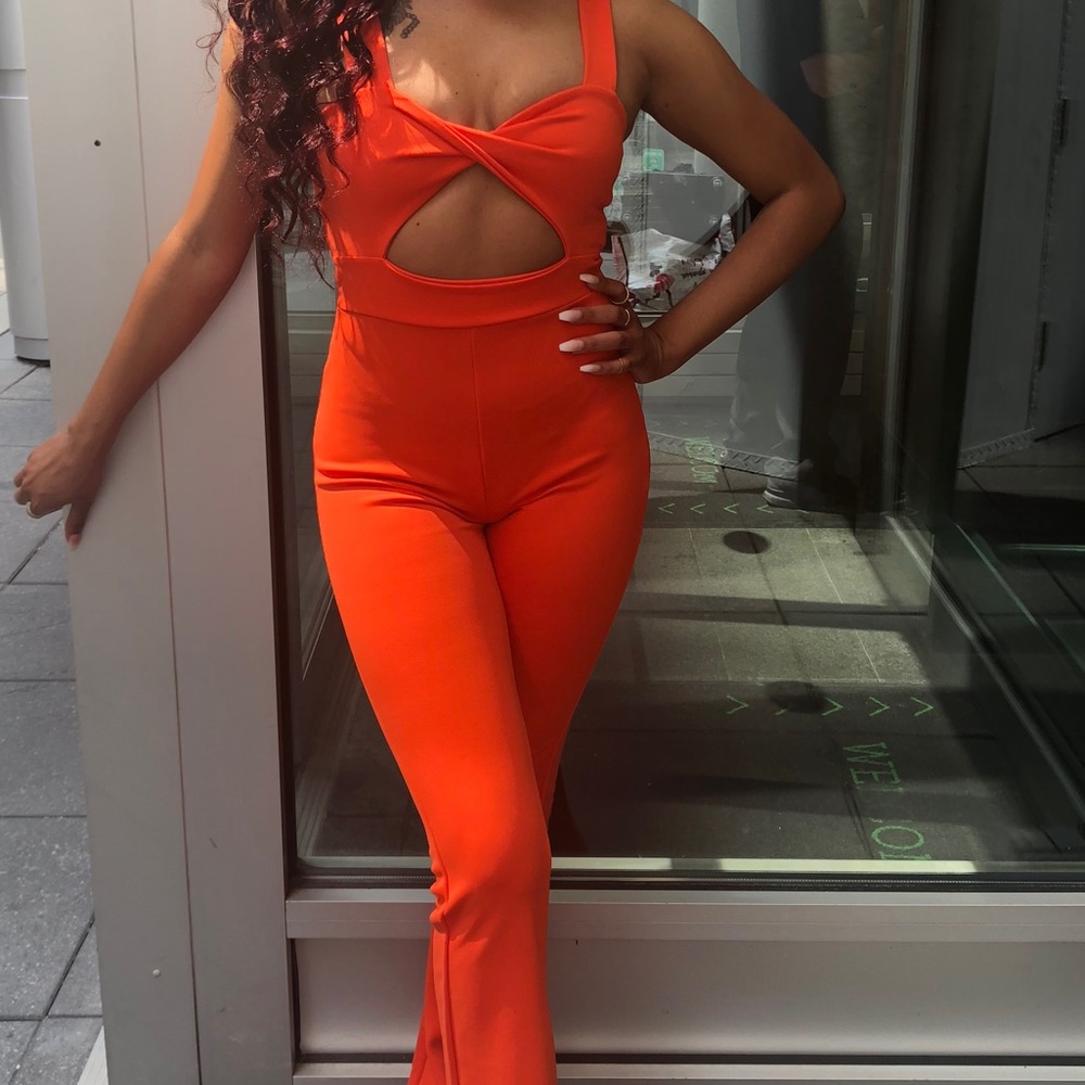 Orange jumpsuit